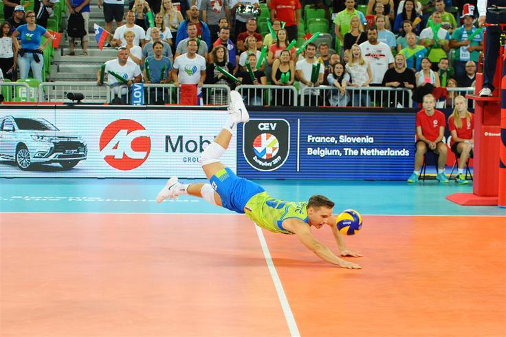 Kovačič je na tem prvenstvu na sprejemu servisa naredil le eno napako. | Foto: CEV