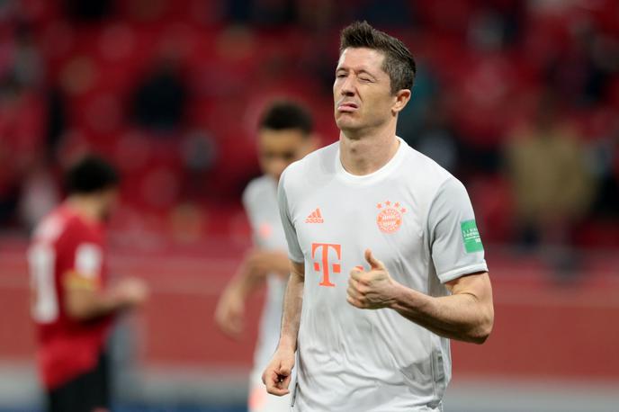 Robert Lewandowski | Robert Lewandowski se je poškodoval na reprezentačni tekmi med Poljsko in Andoro. | Foto Reuters