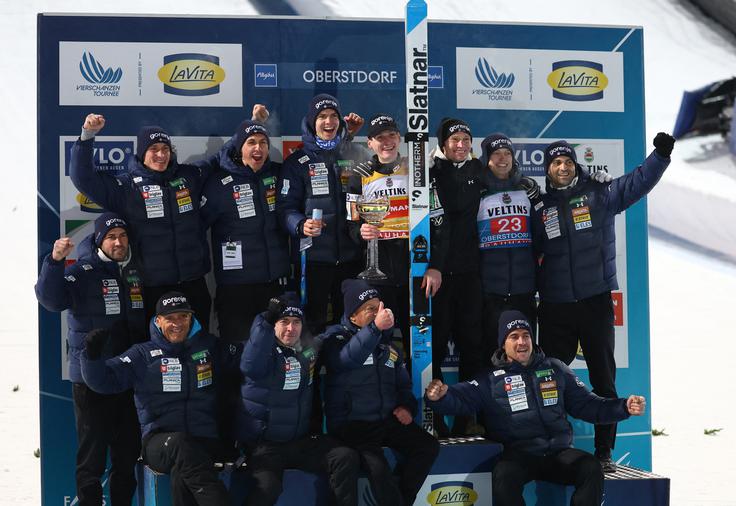 Kakšno bi bilo šele veselje v slovenskem taboru, če bi obveljalo tudi drugo mesto Timija Zajca! | Foto: Reuters