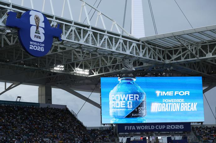 Hydration Break odmor 2026 | Fifa je na SP uvedla obvezne prekinitve za osvežitev. | Foto Reuters