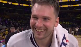 Luka Dončić po triurni drami nasmejal z izjavo