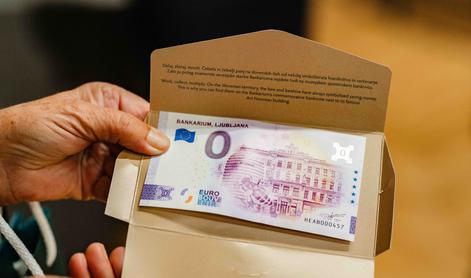 Javnosti predstavili prvi spominski bankovec v Sloveniji