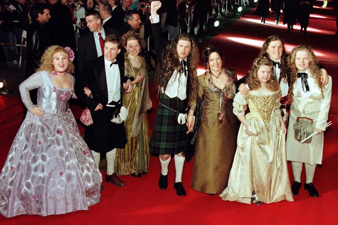 The Kelly Family | The Kelly Family leta 1998 v Berlinu ob prejemu nagrade Zlata kamera. | Foto Reuters