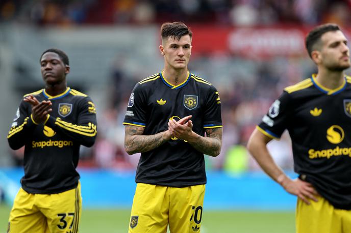 Manchester United Benjamin Šeško | Benjamin Šeško je ves čas pod drobnogledom javnosti in nogometnih strokovnjakov. | Foto Reuters