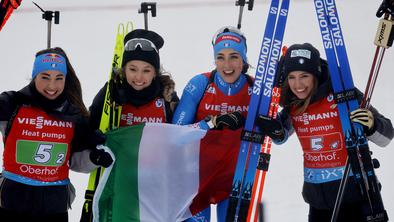 Italijanke do naslova, neljub zaplet pri Anamariji Lampič