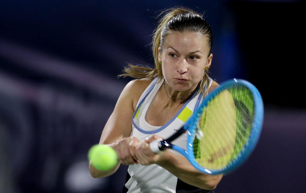 Dalila Jakupović | Dalila Jakupović je s partnerico Jessico Moore izgubila v polfinalu turnirja v Nanchangu. | Foto Gulliver/Getty Images