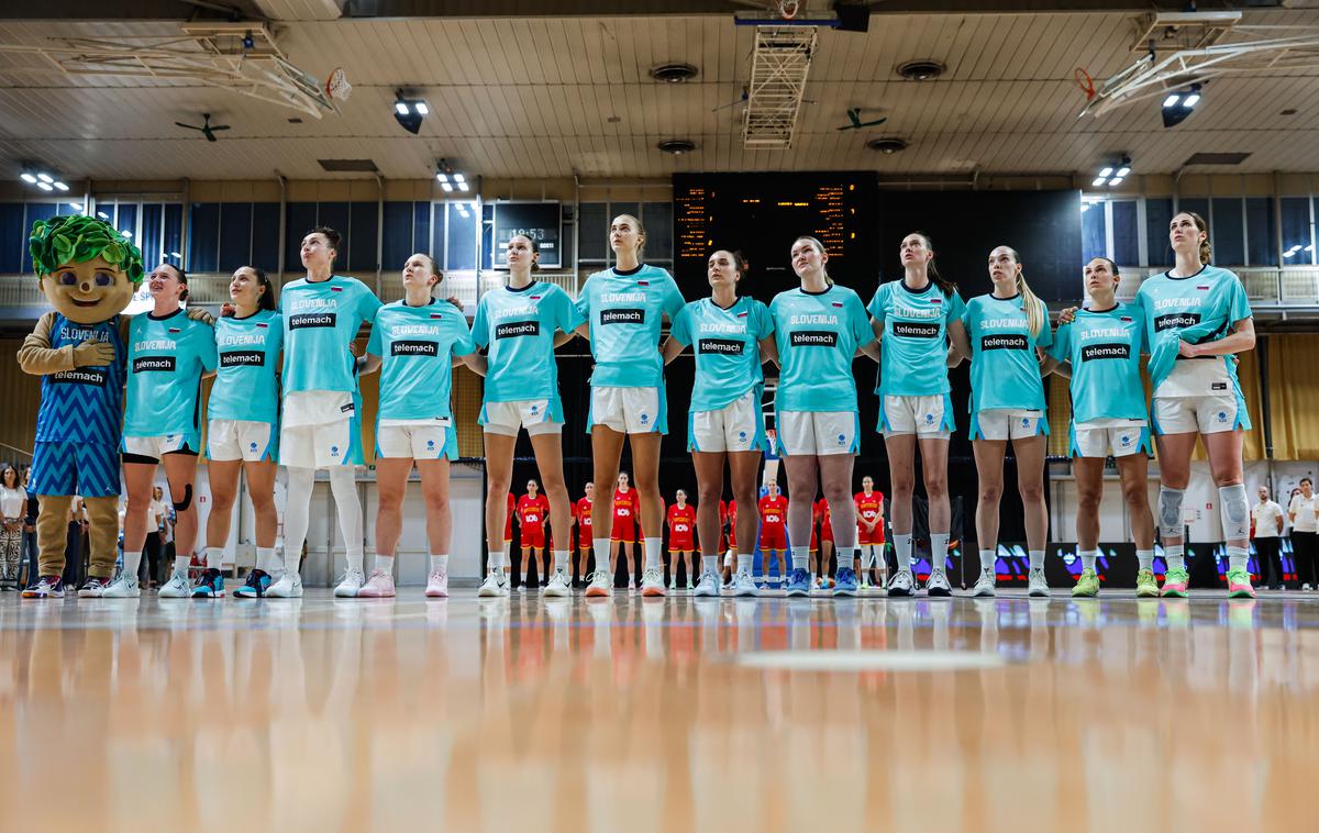 slovenska ženska košarkarska reprezentanca | Slovenska ženska košarkarska reprezentanca bo petič zaporedoma nastopila na evropskem prvenstvu.  | Foto Aleš Fevžer