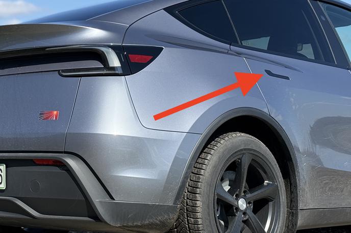 Tesla model Y kljuka | Foto Gregor Pavšič