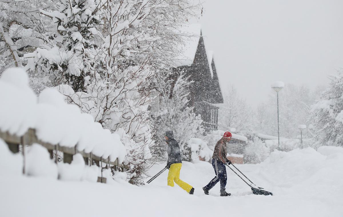 Sneženje v Avstriji | Foto Reuters
