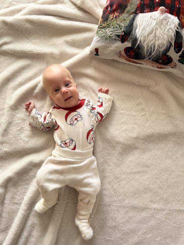 Fotografija malega Nika, ko je dopolnil pet mesecev. | Foto: Osebni arhiv Gaje Ribič