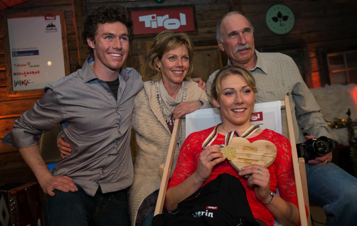 Družina shiffrin | Družina Shiffrin: Taylor, Eileen, Jeff in Mikaela | Foto Sportida