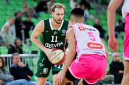 Cedevita Olimpija na prvem gostovanju