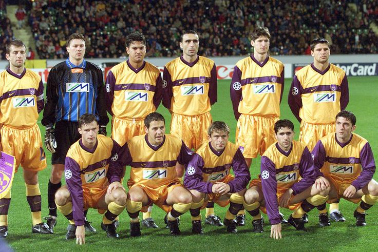 Mariborčani so zadnjo tekmo v skupinskem delu lige prvakov v Leverkusnu začeli z enajsterico Grešak, Vugdalić, Galić, Šarkezi, Židan, Karić, Sešlar, Balajić, Djuranović, Filipović in Šimundža.  | Foto: Guliverimage