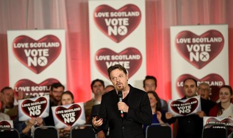 Če bi volili samo slavni, se Škotska ne bi odcepila