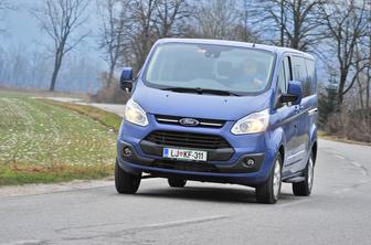 Ford tourneo custom 2.2 TDCi – mobilno gnezdo slovenskih orlov