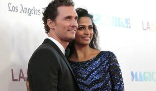 Matthew McConaughey bo tretjič očka