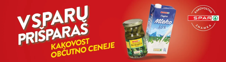 SPAR, V SPARU prišparaš | Foto: SPAR