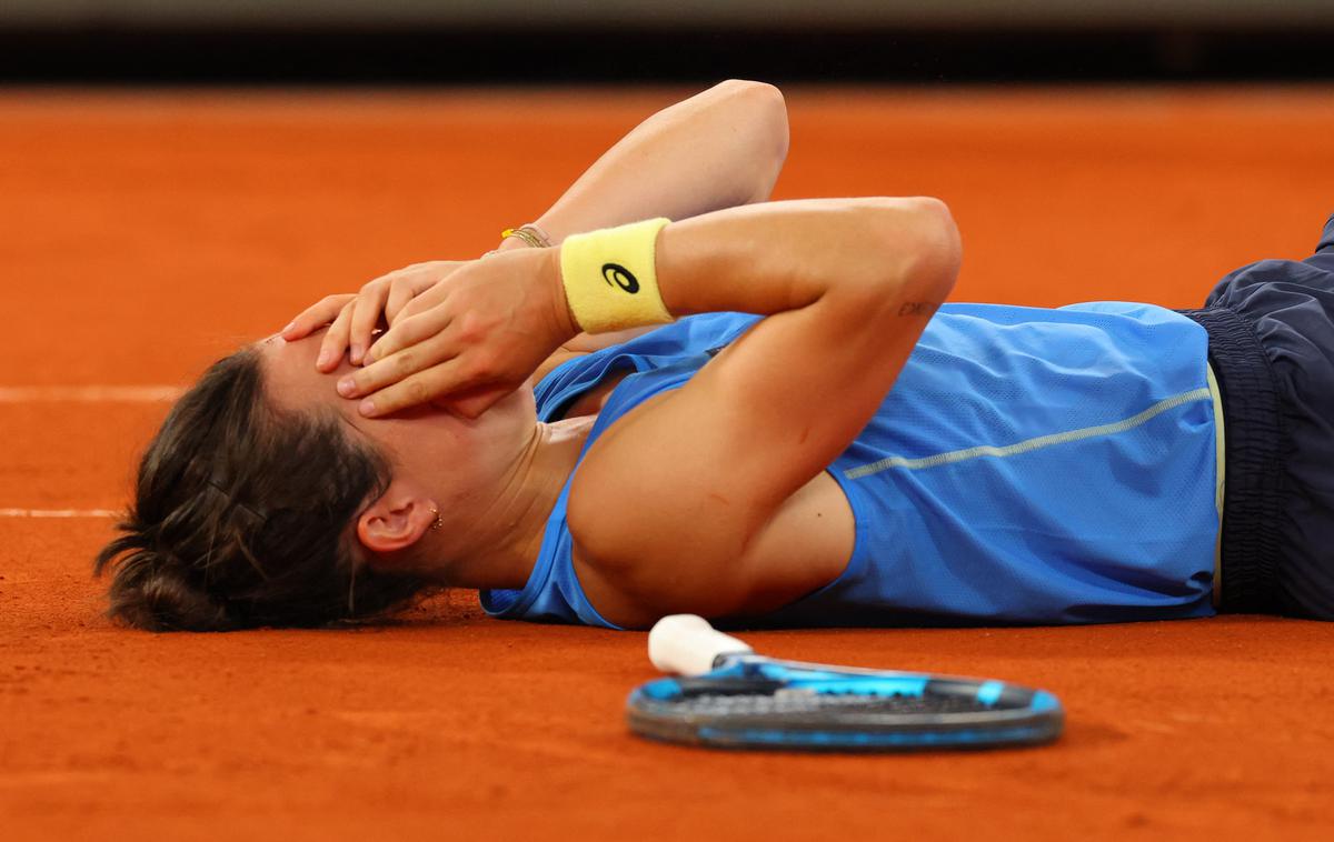 Lois Bosson | Lois Bosson se je uvrstila v polfinale OP Francije. | Foto Reuters