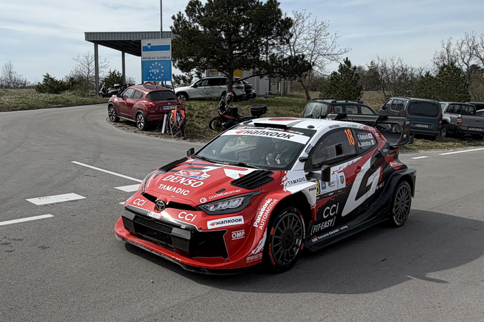 Croatia Rally | Prizor z dela etape Croatia Rally za svetovno prvenstvo, ki je za krajši odsek potekala tudi prek ozemlja Slovenije. | Foto Gregor Pavšič