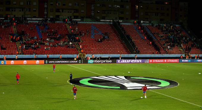 Na Mestnem stadionu v Banjaluki bi se lahko v četrtek zbralo okrog deset tisoč ljubiteljev nogometa. | Foto: Guliverimage