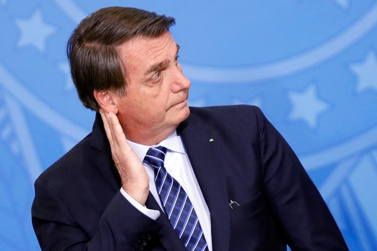 Brazilski predsednik Jair Bolsonaro | Foto: Reuters