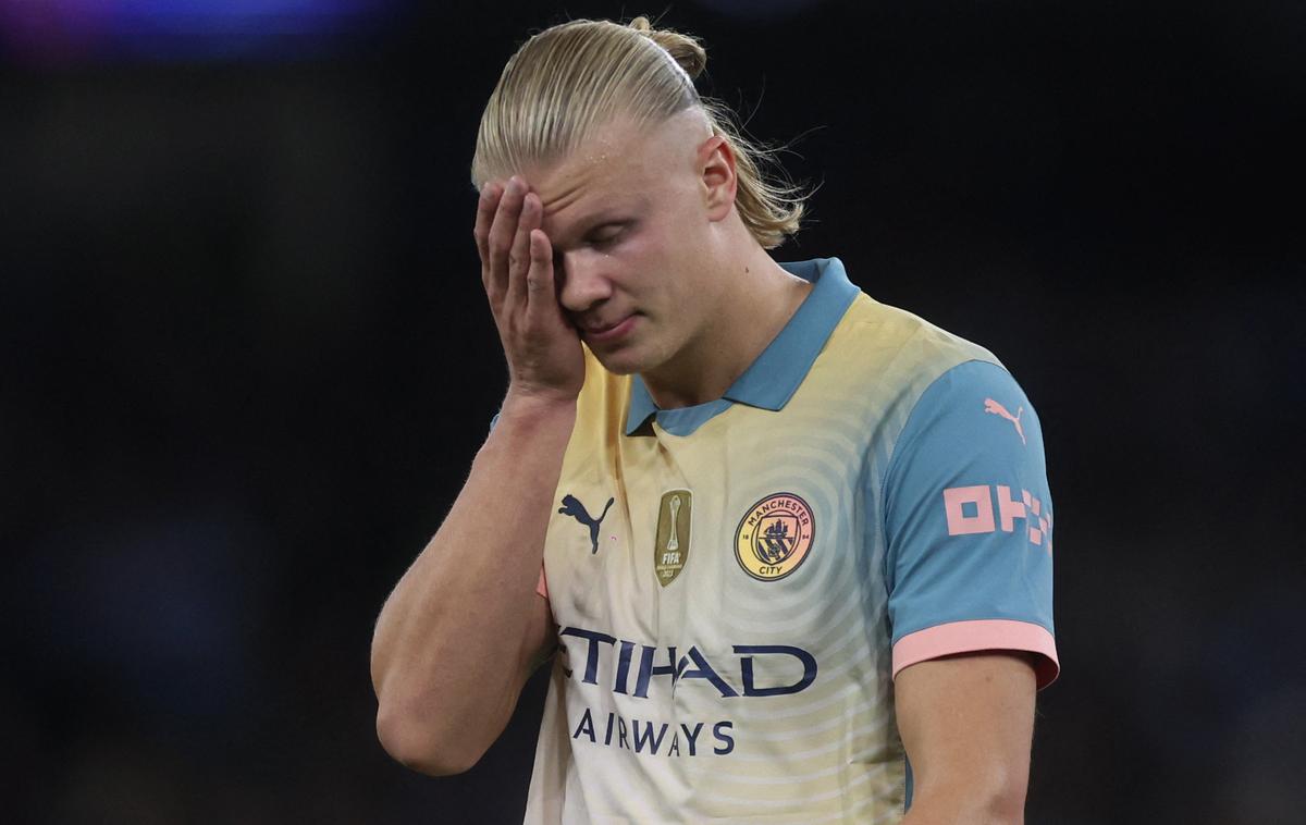 Manchester City Haaland | Erling Haaland je v tej sezoni premier lige že pri desetih zadetkih. | Foto Reuters