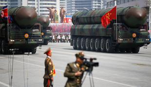 Severna Koreja izstrelila balistično raketo