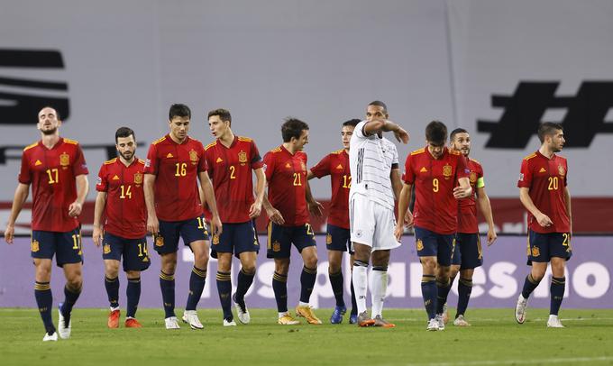 Španci so odigrali popolno tekmo in razbili Nemce. | Foto: Reuters