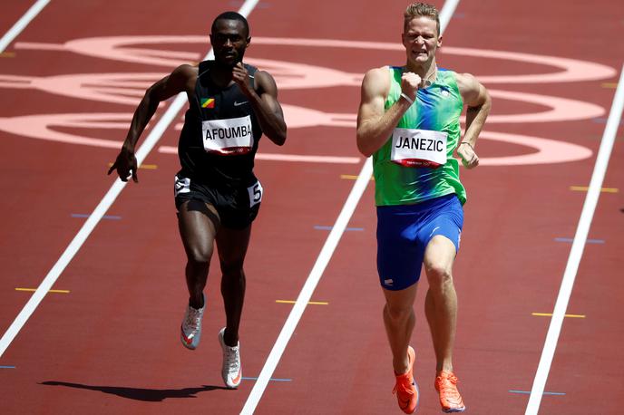 Luka Janežič OI | Luka Janežič je dosegel svoj izid sezone in se uvrstil v ponedeljkov polfinale. | Foto Reuters