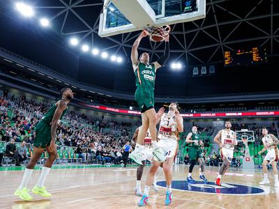 Cedevita Olimpija s 50 skoki do visoke zmage za 28 točk