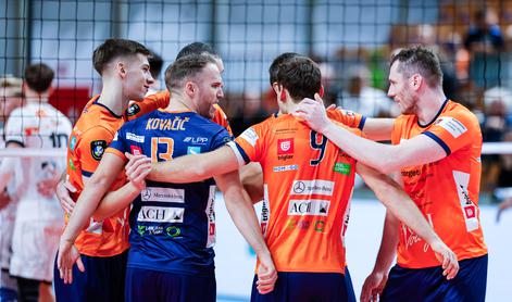 ACH Volley po gladki zmagi ostaja v igri za ligo prvakov