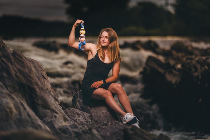 Eva Alina Hočevar je v svoji karieri dosegla že veliko uspehov, a prvega mesta v svetovnem pokalu do zdaj še ni imela. | Foto: Jure Lenarčič