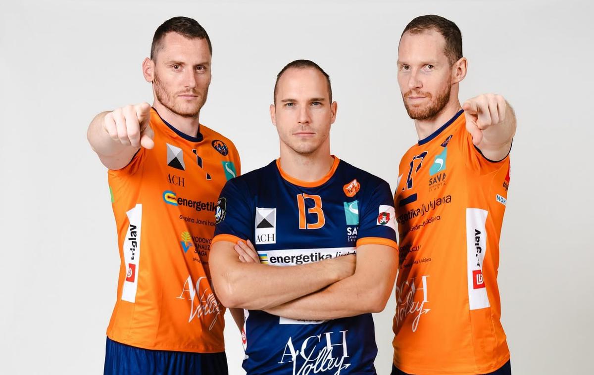 ACH Volley | ACH Volley, ki se je okrepil z več reprezentanti, brani naslov. Prvo tekmo domačega prvenstva proti Mariboru bo odigral nekoliko pozneje, saj ga najprej sredi tedna čakajo kvalifikacije za nastop v ligi prvakov. | Foto ACH Volley