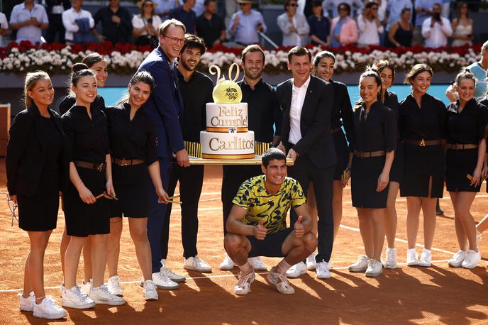 Carlos Alcaraz | Carlos Alcaraz je prav danes praznoval svoj 20. rojstni dan. | Foto Reuters