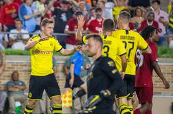 Oslabljeni Liverpool čestital Dortmundu