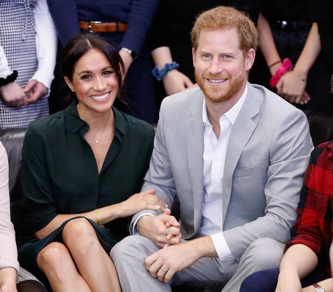 V septembrski izdaji britanskega Vogua je poleg Meghan Markle sodeloval tudi njen mož, princ Harry. | Foto: Getty Images