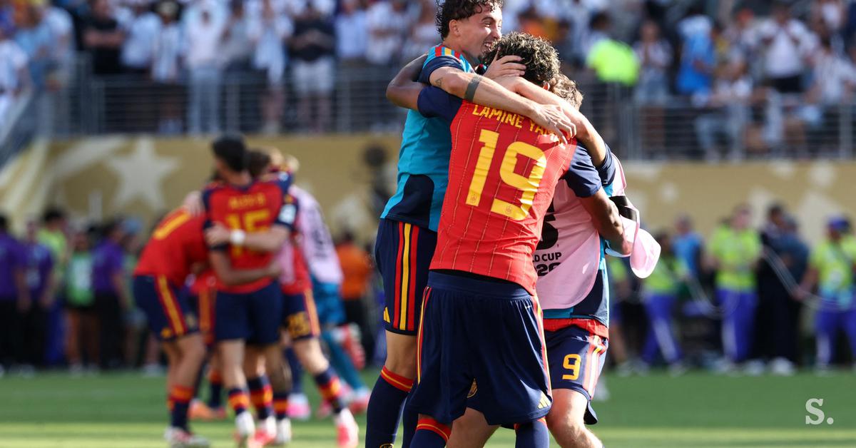 Photo: Siol.net Le sacre espagnol au MetLife Stadium