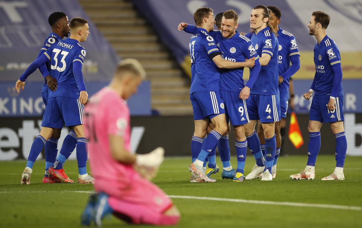 Leicester City | Leicester je zaostanek z 0:1 preobrnil v zmago z 2:1. | Foto Reuters