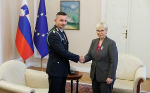 Boštjan Močnik na čelu vojske