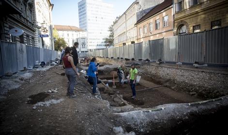 Kaj so odkrili pod Gosposvetsko cesto v Ljubljani