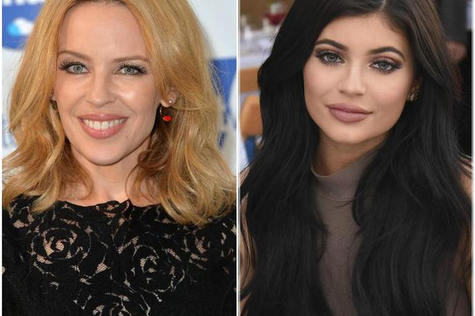 Kylie minogue, kylie jenner