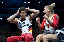 Na premierni mešani tekmi na EP v gimnastiki zlato Nemcema