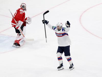 Norveška je bila po golu sina slovenskih olimpijcev blizu zmagi proti Kanadi