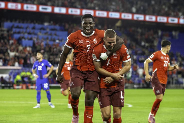 Breel Embolo je zadel za povišanja na 2:0. | Foto: Guliverimage
