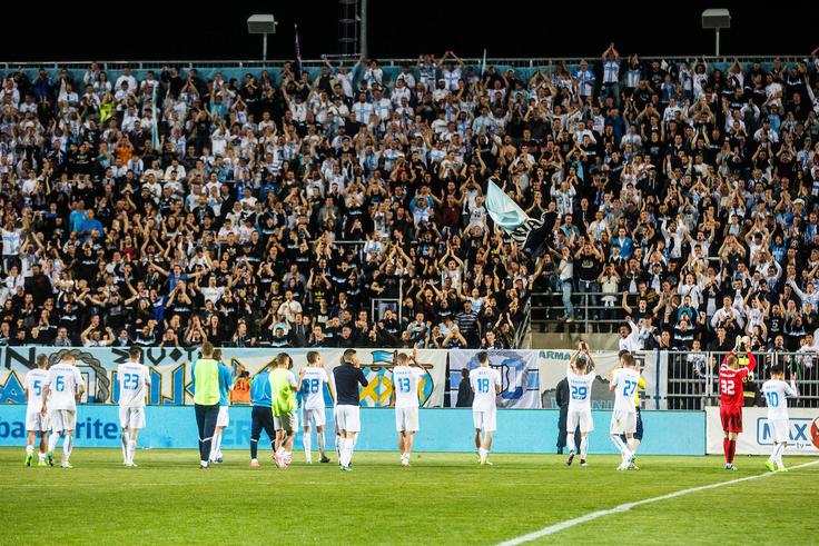 Kek je z Rijeko osvojil vse lovorike na Hrvaškem. Osvojil je naslov prvaka, pokal in superpokal. | Foto: Grega Valančič/Sportida