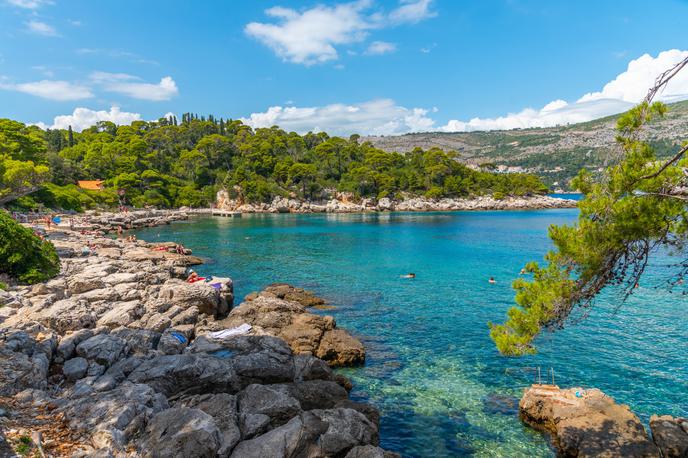 Otok Lokrum | Otok Lokrum, kjer so v torek opazili kita, leži dobrih šeststo metrov od Dubrovnika. | Foto Shutterstock