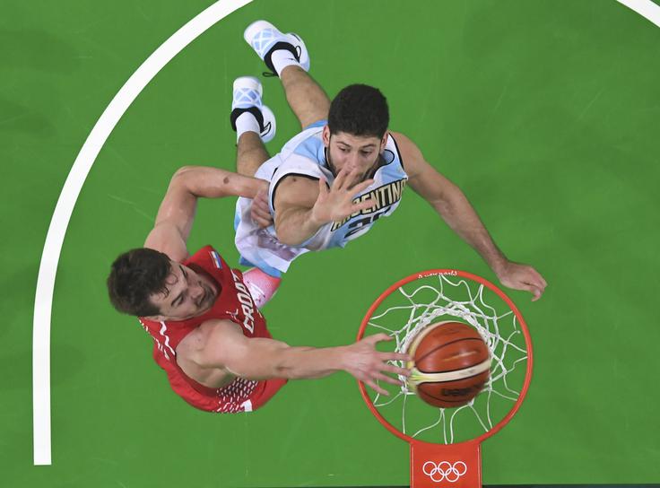  Patricio Garino med Baski. | Foto: Sportida