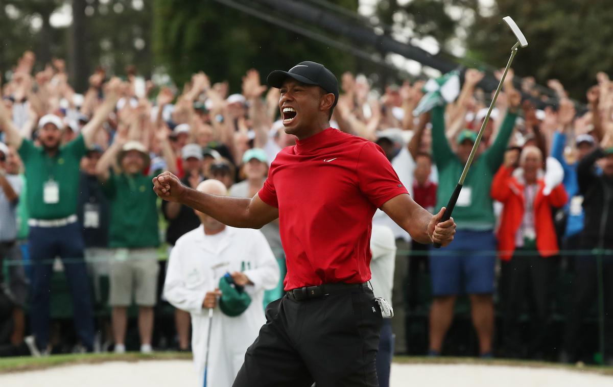 Tiger Woods | Enajst let je čakal Tiger Woods, da je osvojil enega od štirih največjih turnirjev. | Foto Reuters