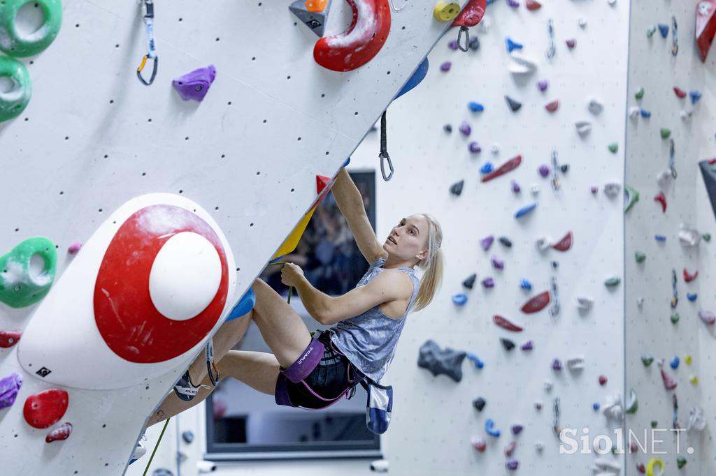 Janja Garnbret Plezalni center Slovenska Bistrica
