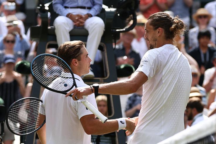 Arthur Fery in Alexander Zverev | Foto: Reuters